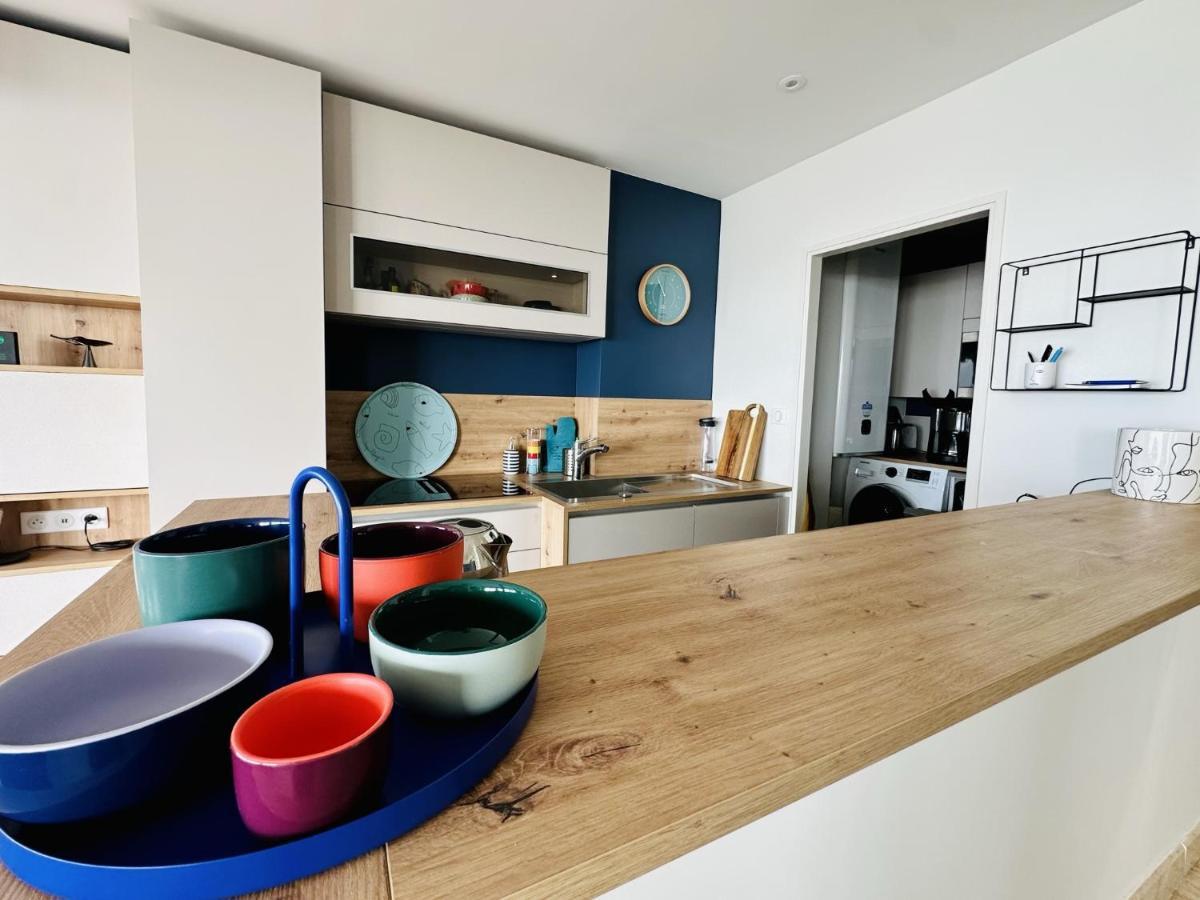 Appartement Renove A Neuf Avec Vue Imprenable Sur La Baie Des Sables D Olonne 6 Pers Les Sables-dʼOlonne Zewnętrze zdjęcie