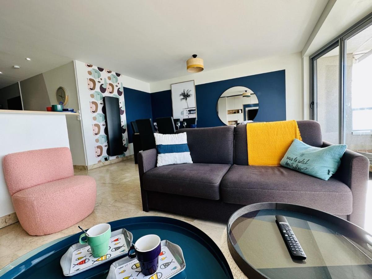 Appartement Renove A Neuf Avec Vue Imprenable Sur La Baie Des Sables D Olonne 6 Pers Les Sables-dʼOlonne Zewnętrze zdjęcie